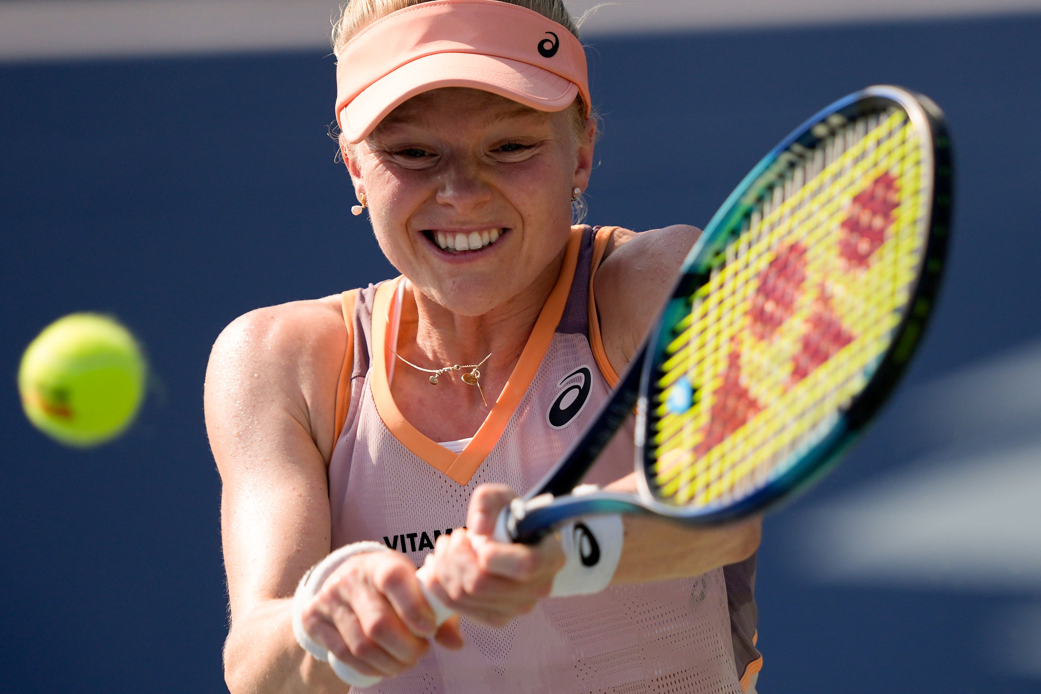 Harriet Dart is out of the US Open (Matt Rourke/AP)