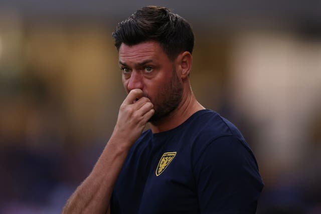 Johnnie Jackson said victory over Ipswich was highlight of his managerial career (Steven Paston/PA)