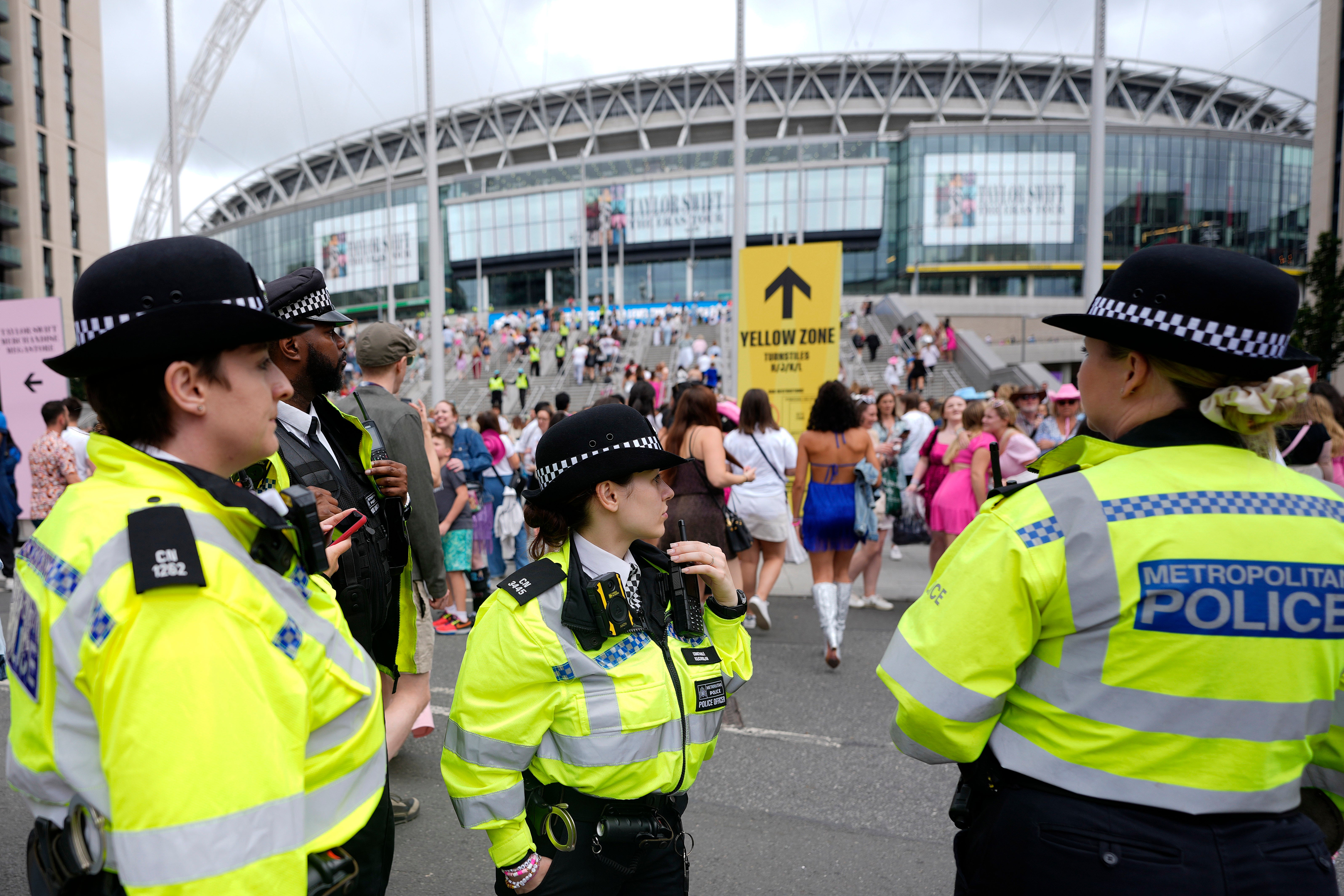 Taylor Swift concert at Wembley Stadium