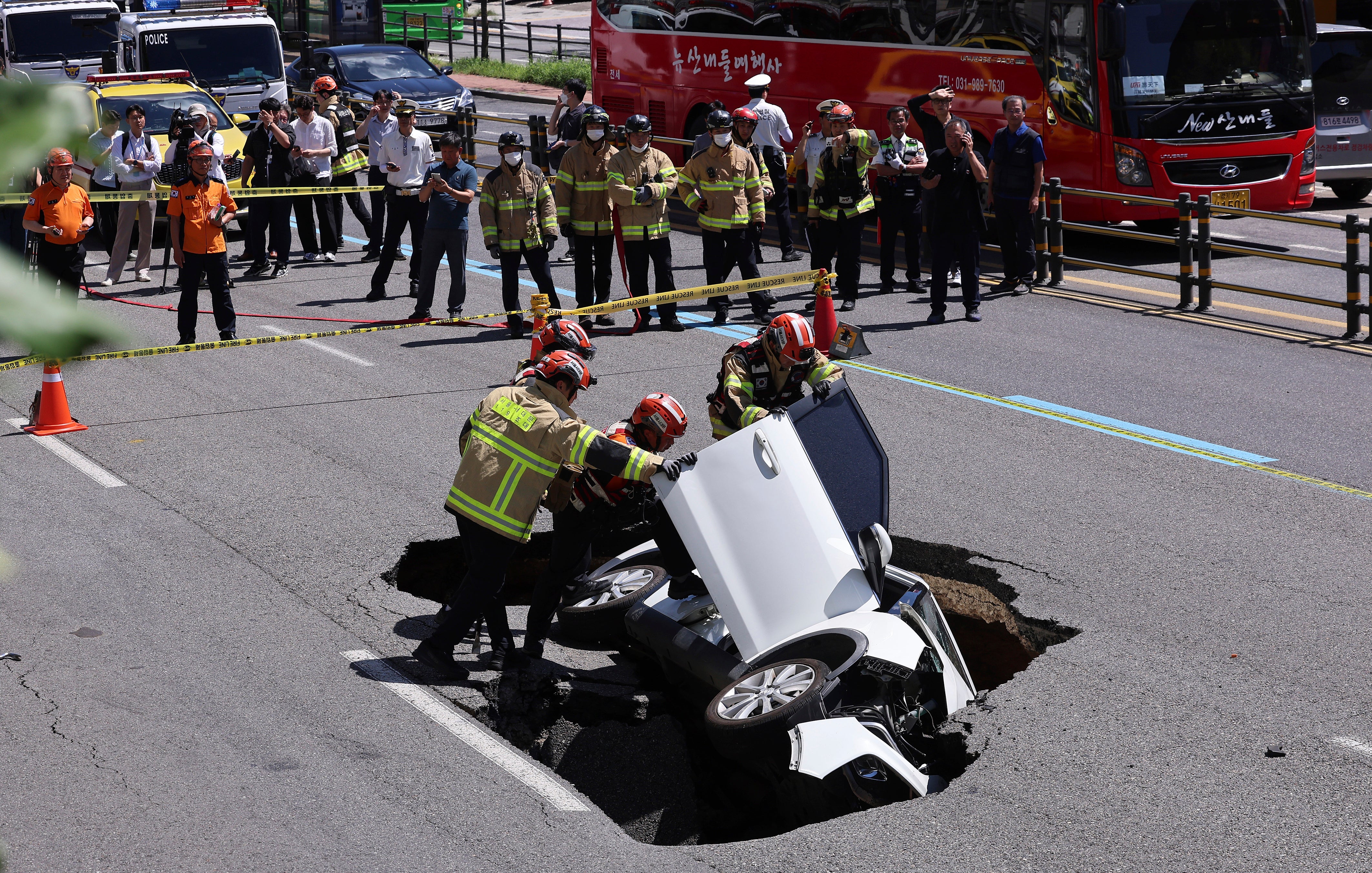 South Korea Sinkhole