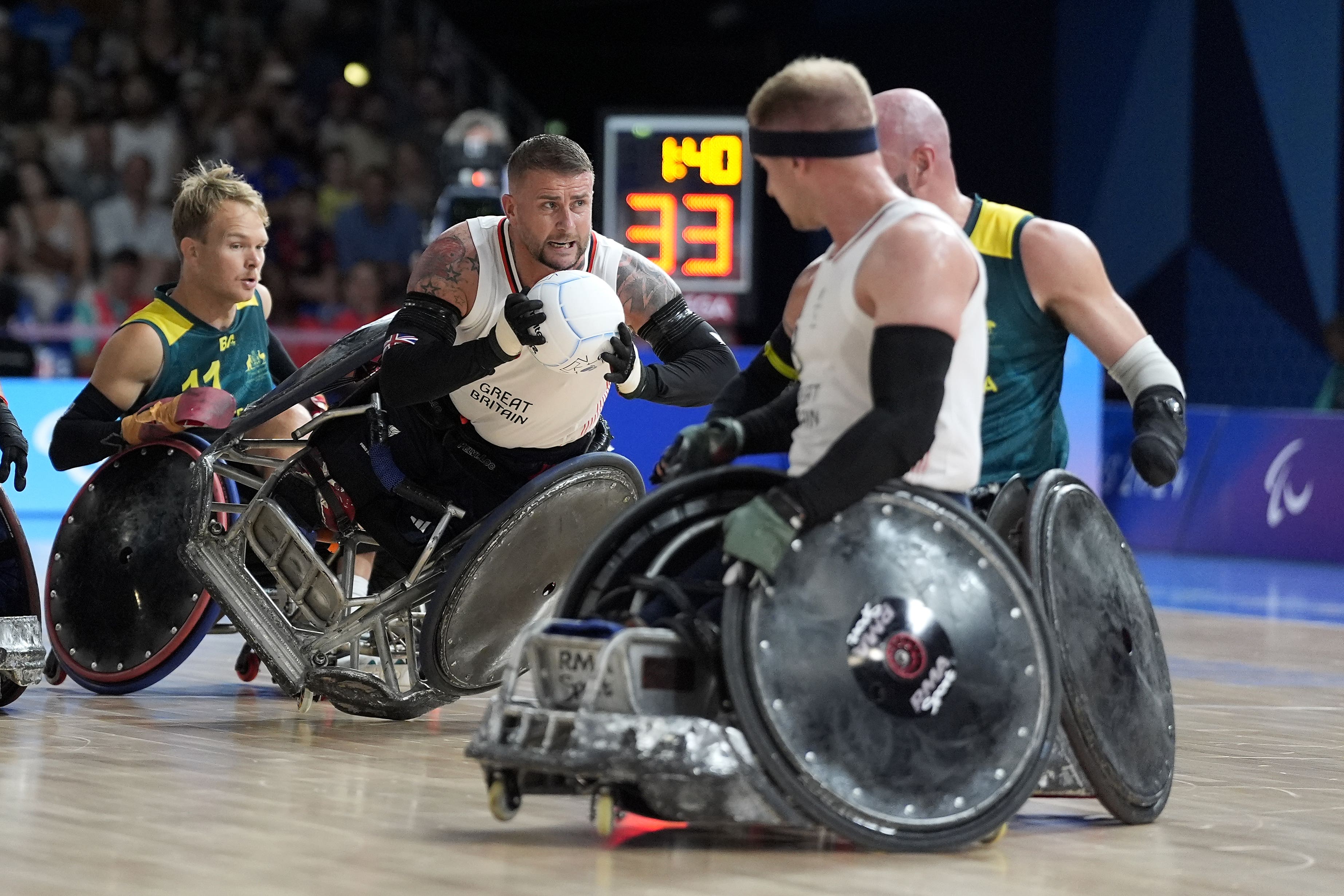 Great Britain claimed a 58-55 win over world number ones Australia (Andrew Matthews/PA)