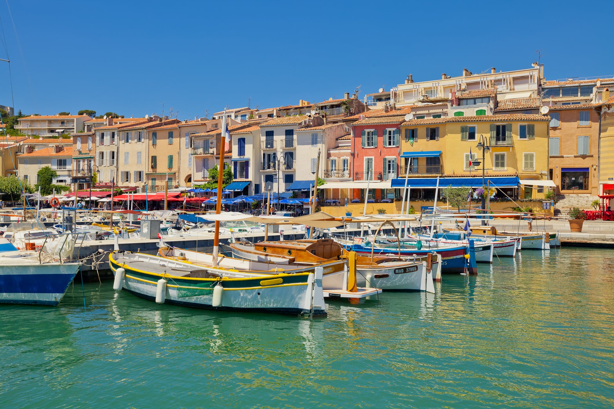 Savour sips of local wine in Cassis