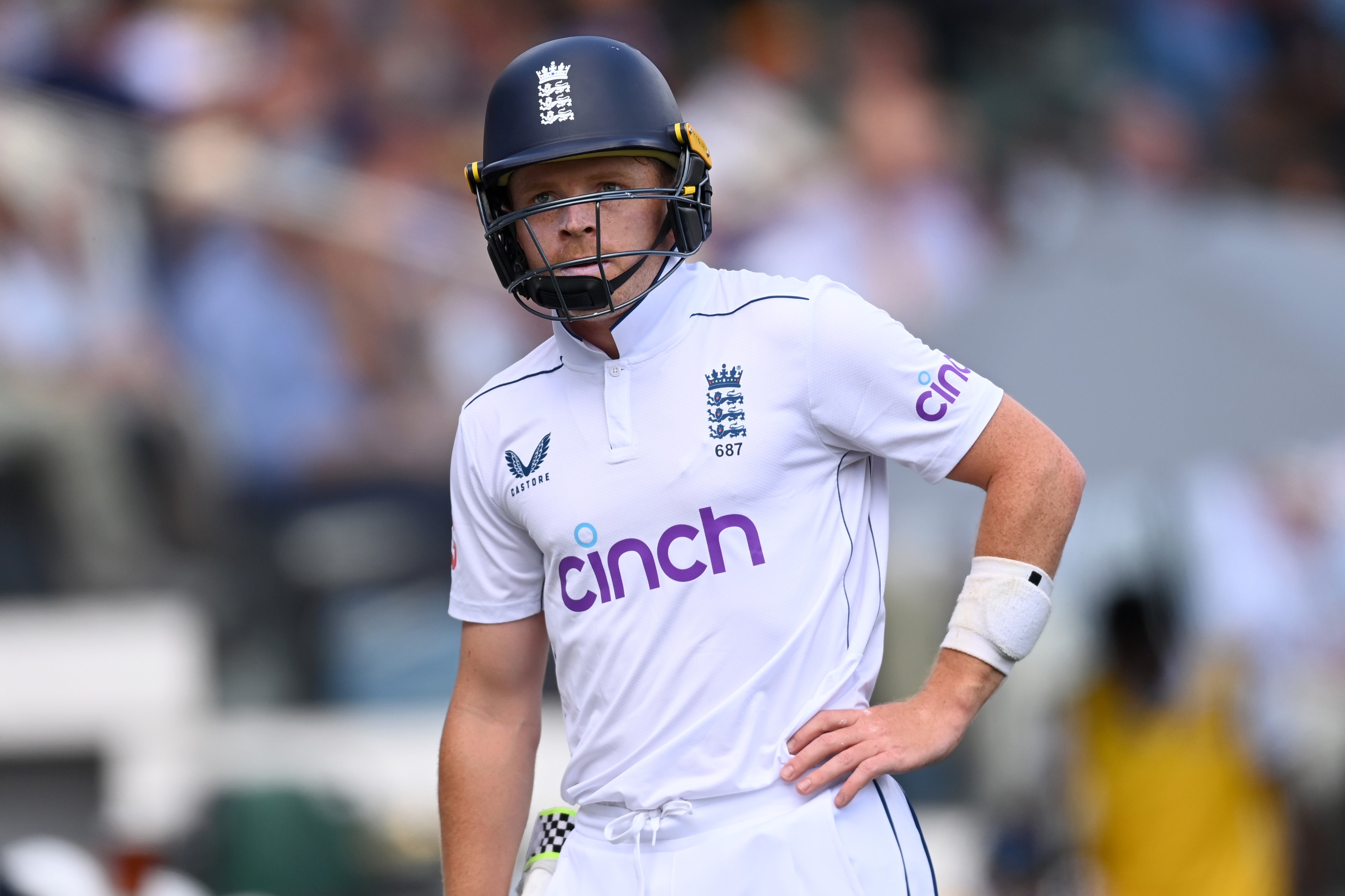 Ollie Pope has struggled to balance batting and captaincy