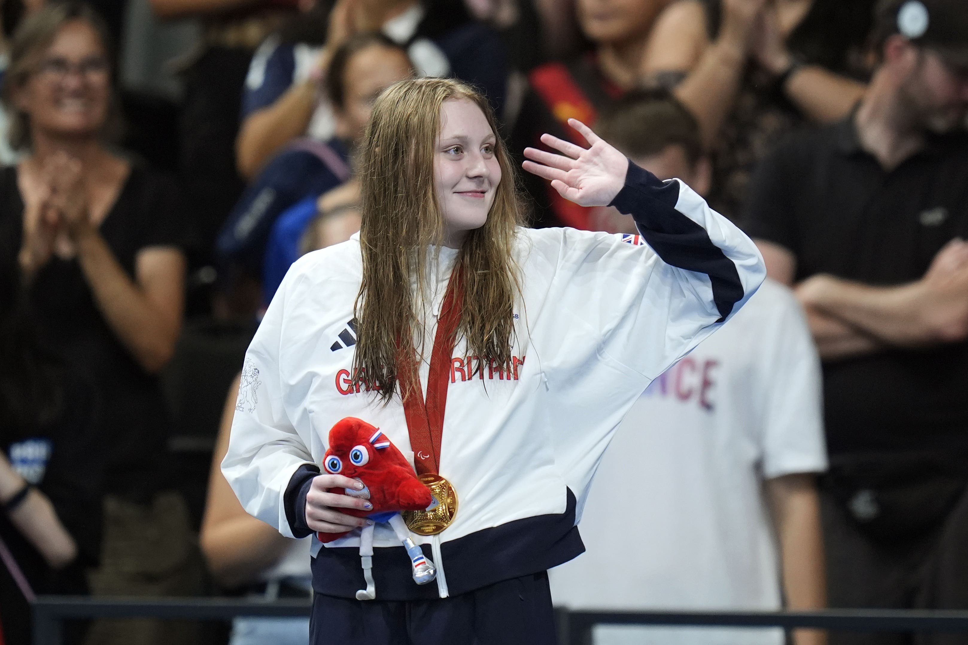 Poppy Maskill claimed Great Britain’s first gold medal (Andrew Matthews/PA)