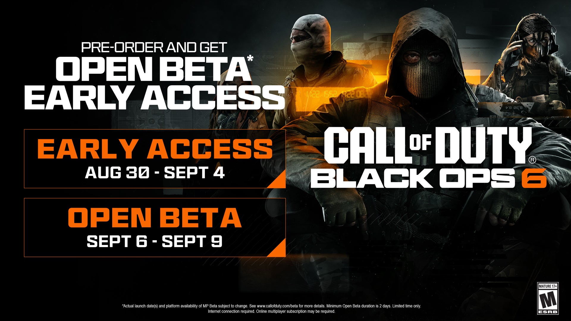 black ops 6 early access date