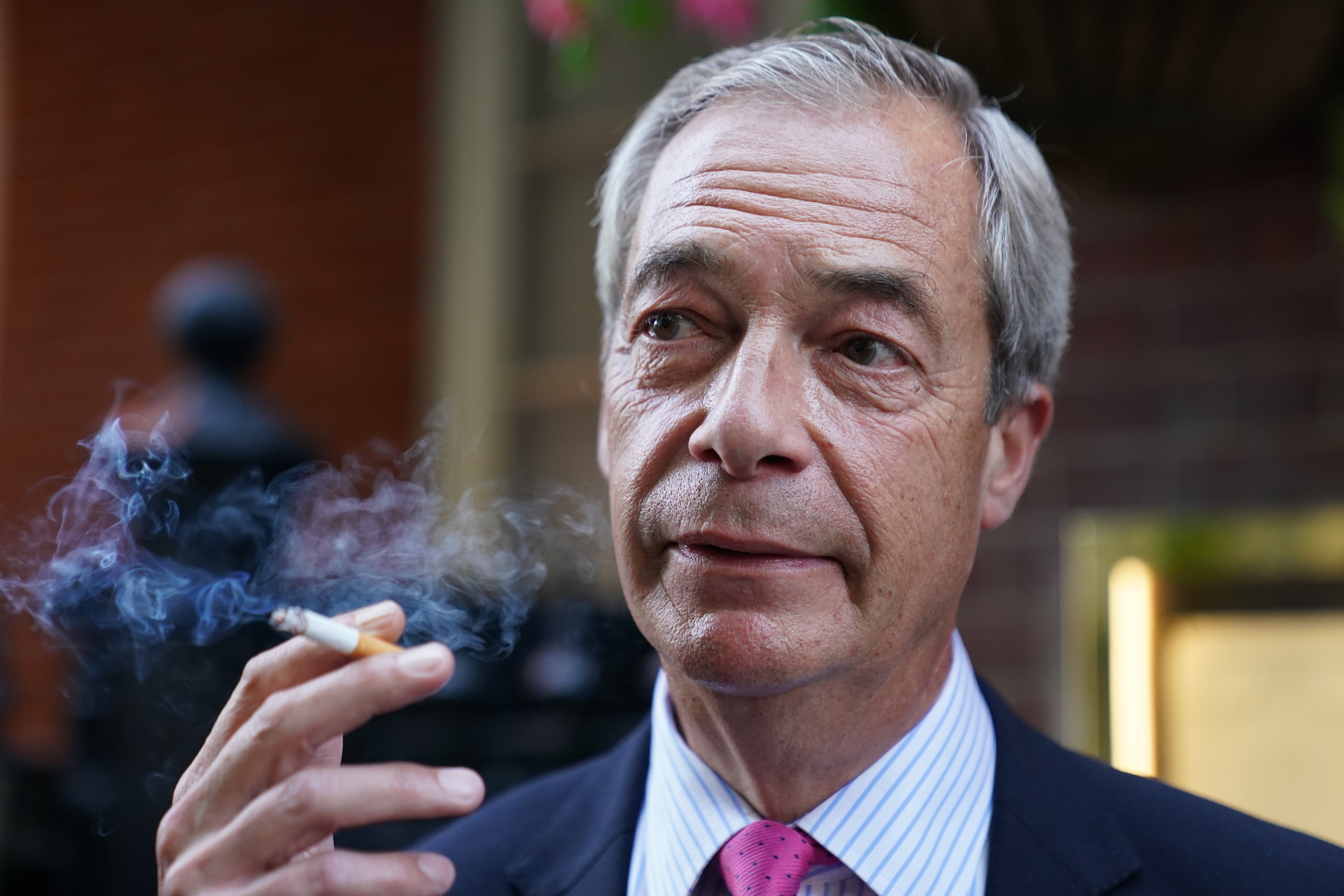 Nigel Farage has come out against the ban