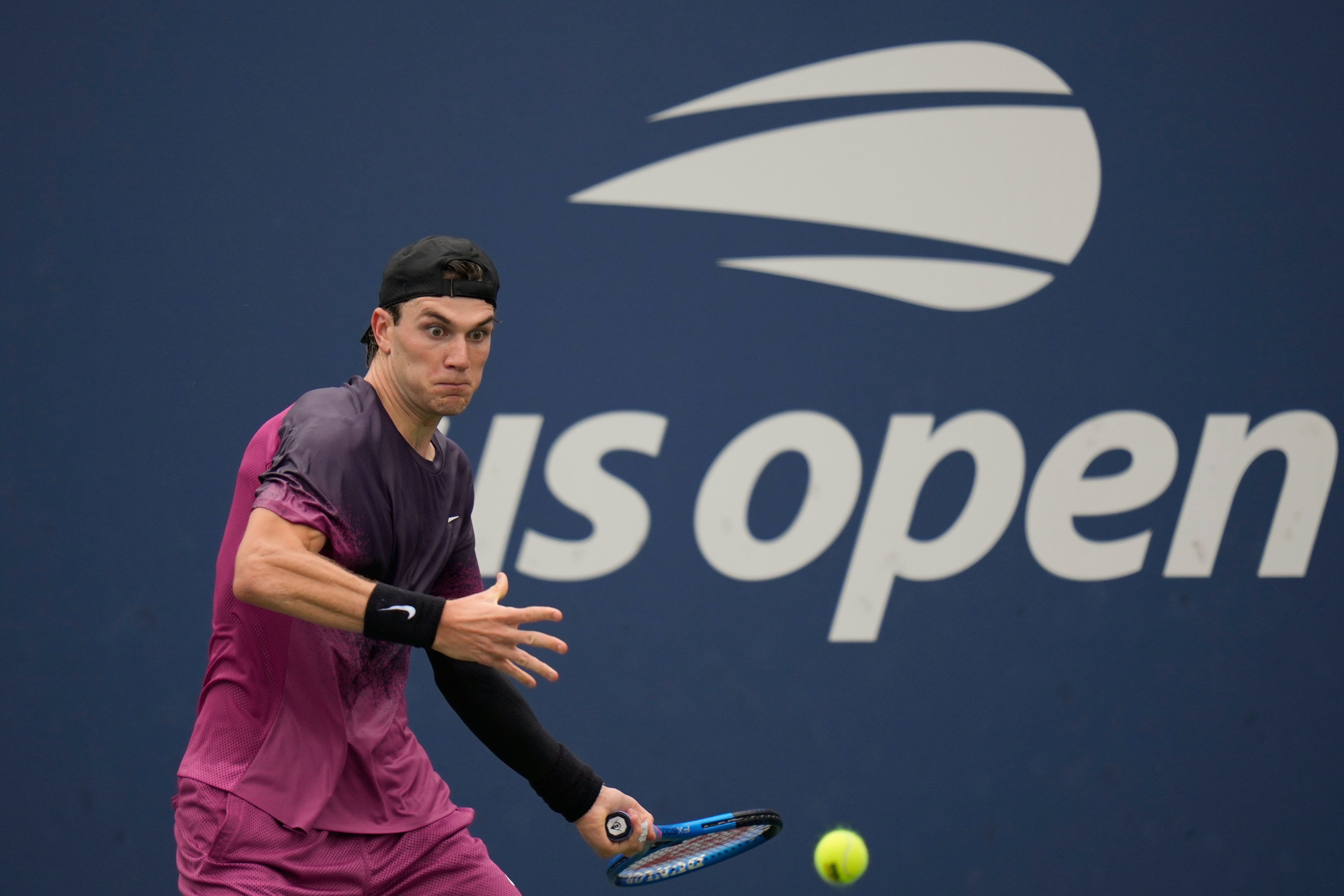 Jack Draper is enjoying himself at the US Open (Seth Wenig/AP)