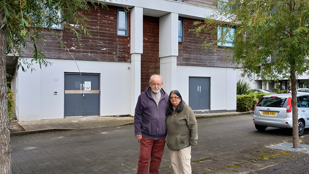 ‘Hopefully we’ll get down the stairs fast enough’: Residents still caught in cladding crisis after Grenfell ‘Hopefully we’ll get down the stairs fast enough’: Residents still caught in cladding crisis after Grenfell