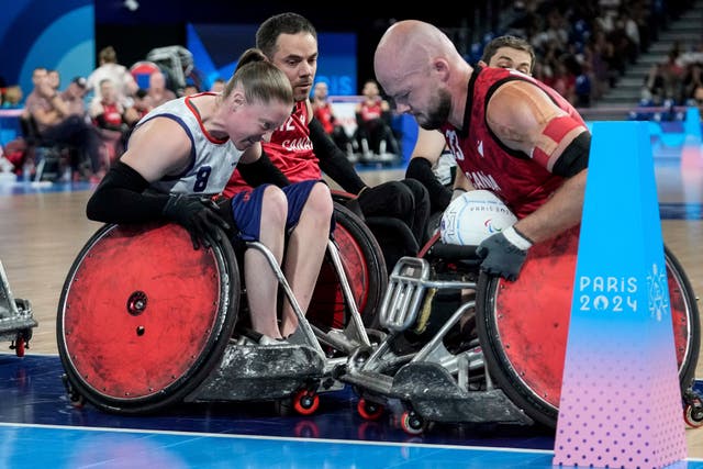 Paris Paralympics Wheelchair Rugby