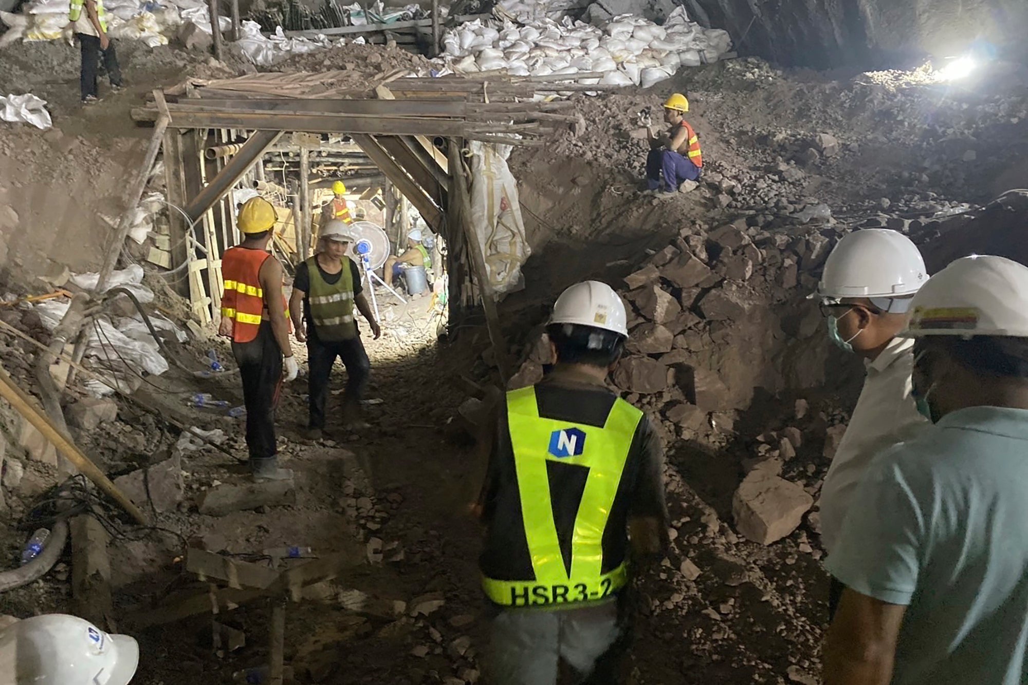 Thailand Tunnel Collapse