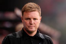 Eddie Howe: Newcastle’s league dream still alive but will take longer to achieve