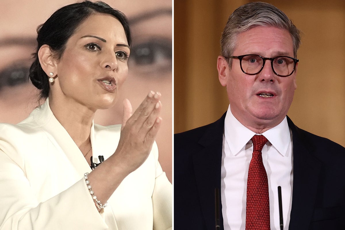 Priti Patel says four-day week would have 'devastating impact' as smoking  ban faces backlash - UK politics live