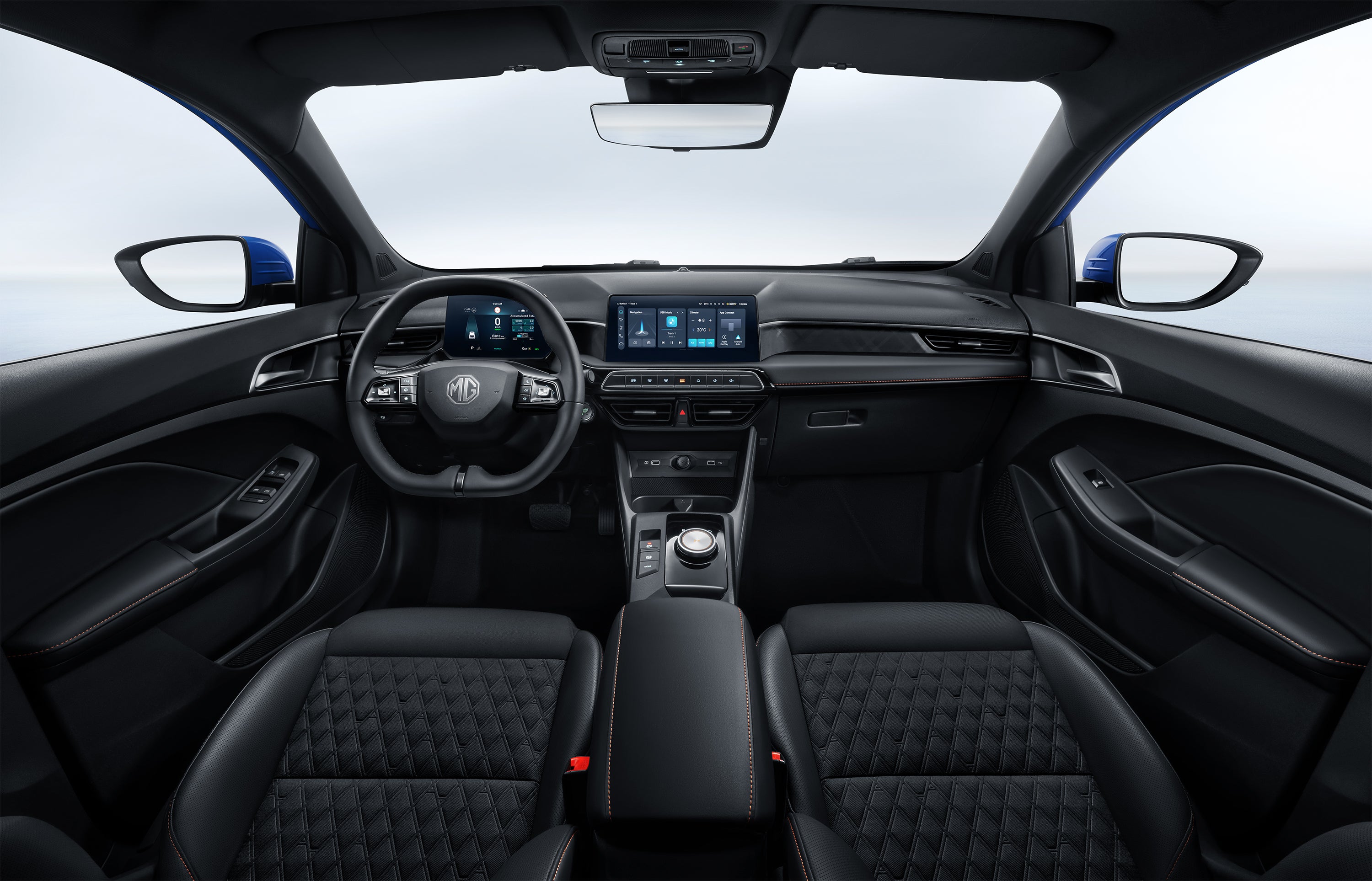 All models have a 10.25-inch infotainment screen and a 7-inch driver display.