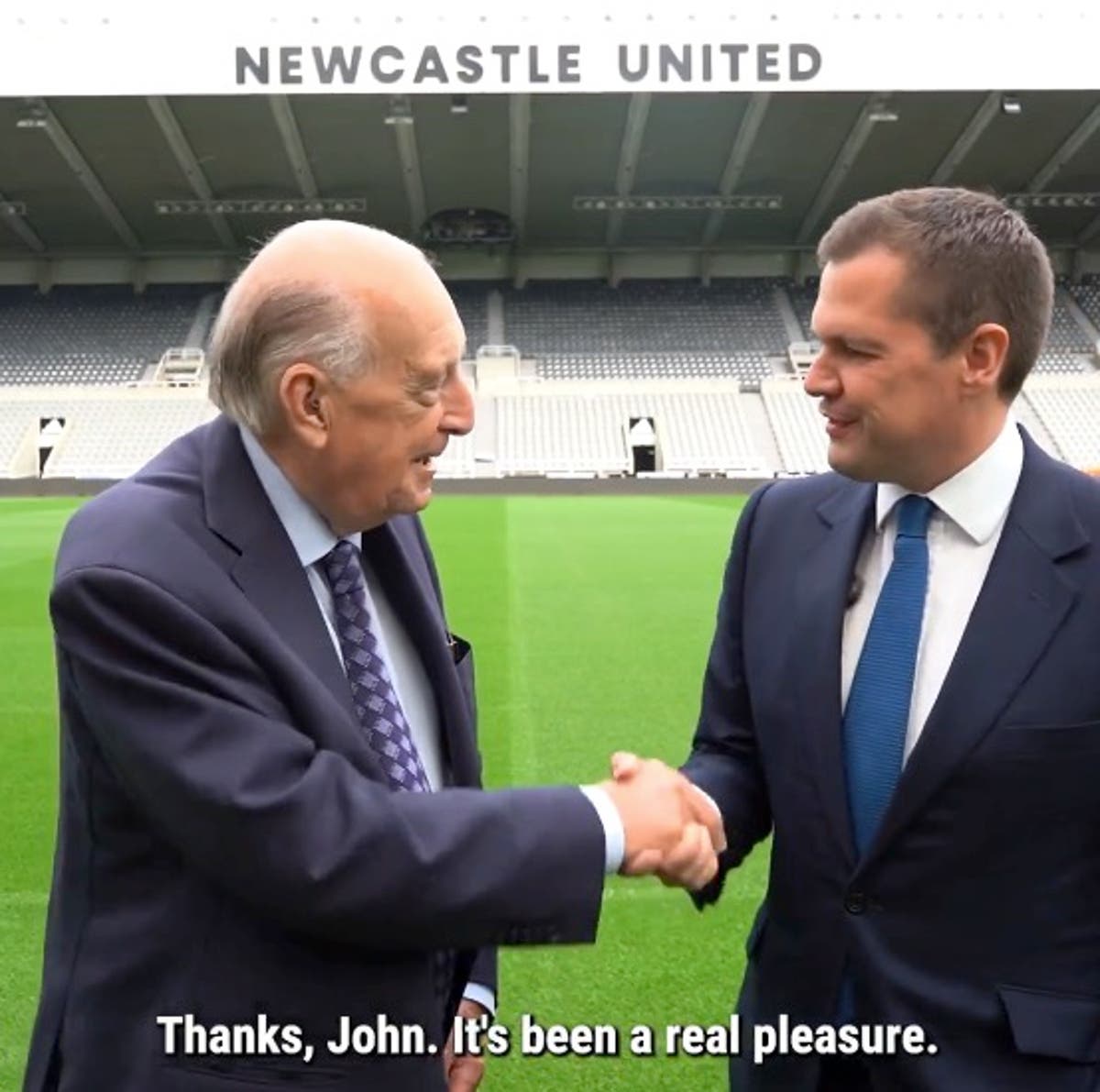 Newcastle United distance themselves from Robert Jenrick after video in stadium with club&rsquo;s former owner