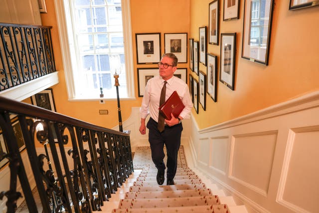 <p>The prime minister has had a portrait of his Tory predecessor moved to a less prominent spot in Downing Street </p>