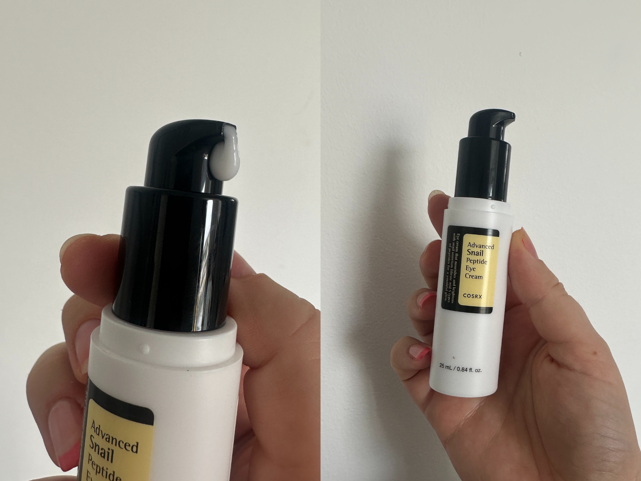 cosrx skincare review Advanced Snail Peptide Eye Cream IndyBest