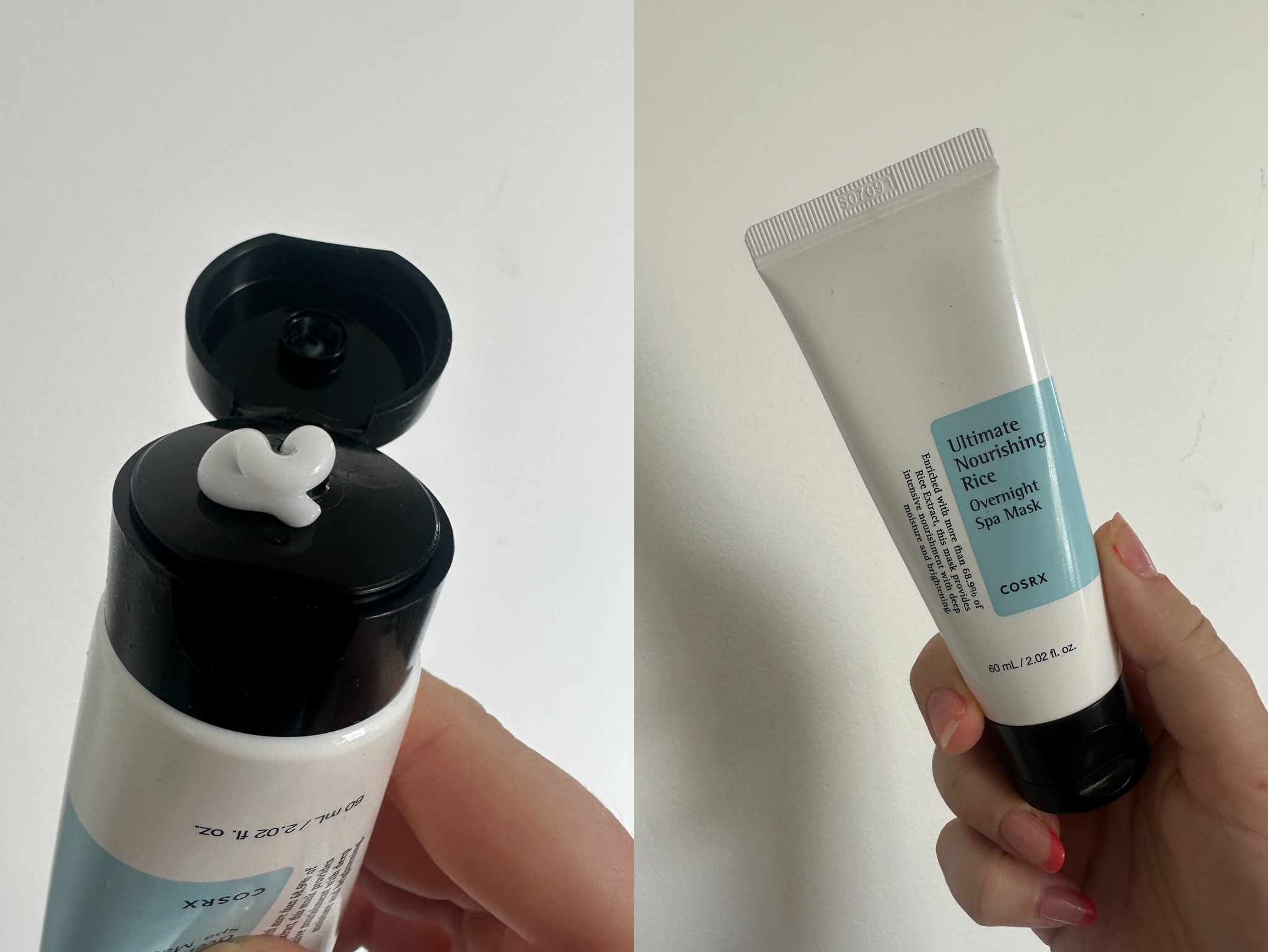 cosrx skincare review Ultimate Nourishing Rice Overnight Spa Mask IndyBest