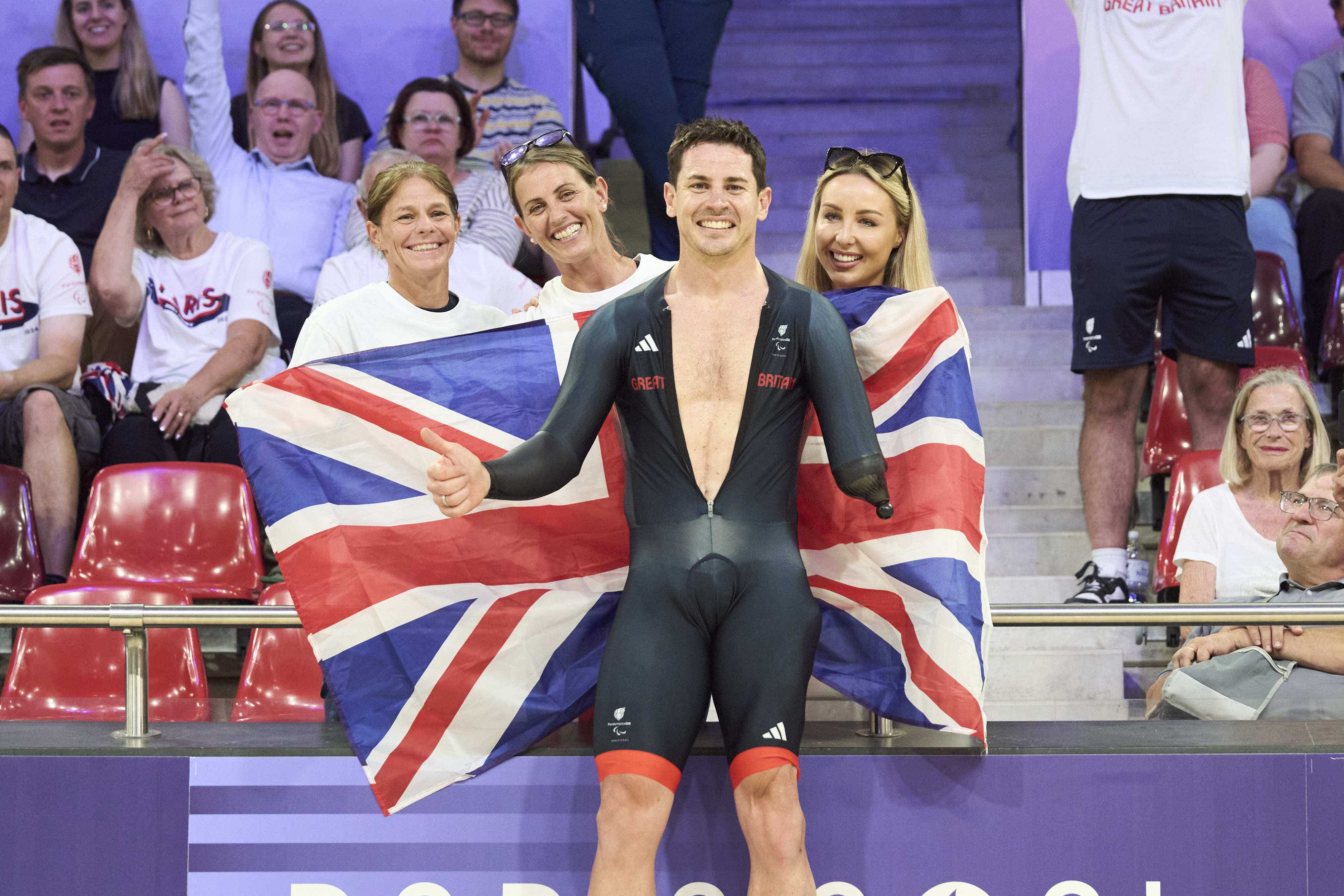 Jaco van Gass won gold in the C3 (PA/ParalympicsGB handout)