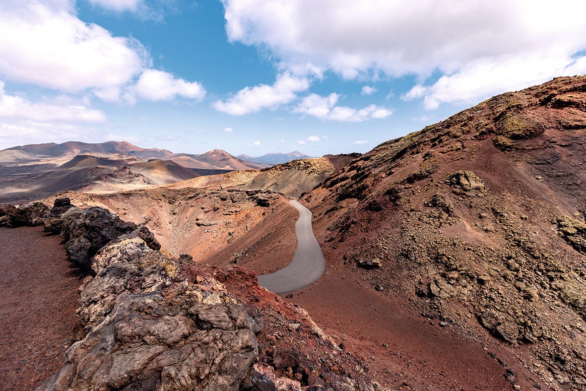 Expect to see otherworldly, moon-like landscapes on your visit to Lanzarote - as well as some seriously inviting waters to be snorkelled