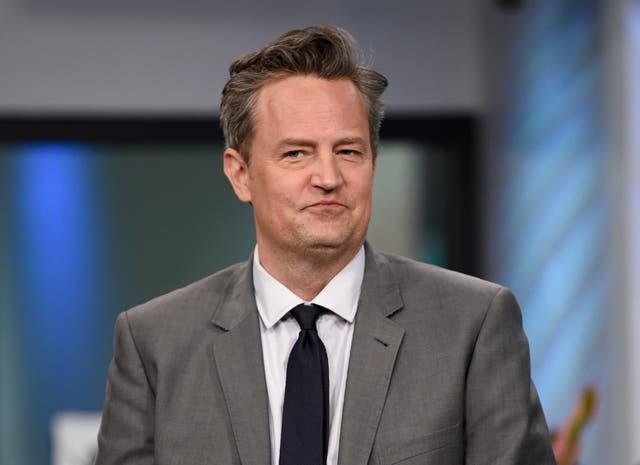 <p>MATTHEW PERRY</p>