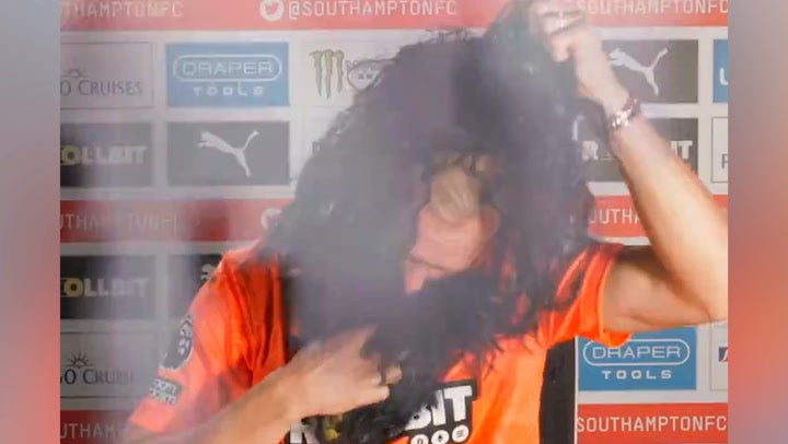 <p>Aaron Ramsdale dresses as Harry Potter character to announce Southampton signing.</p>