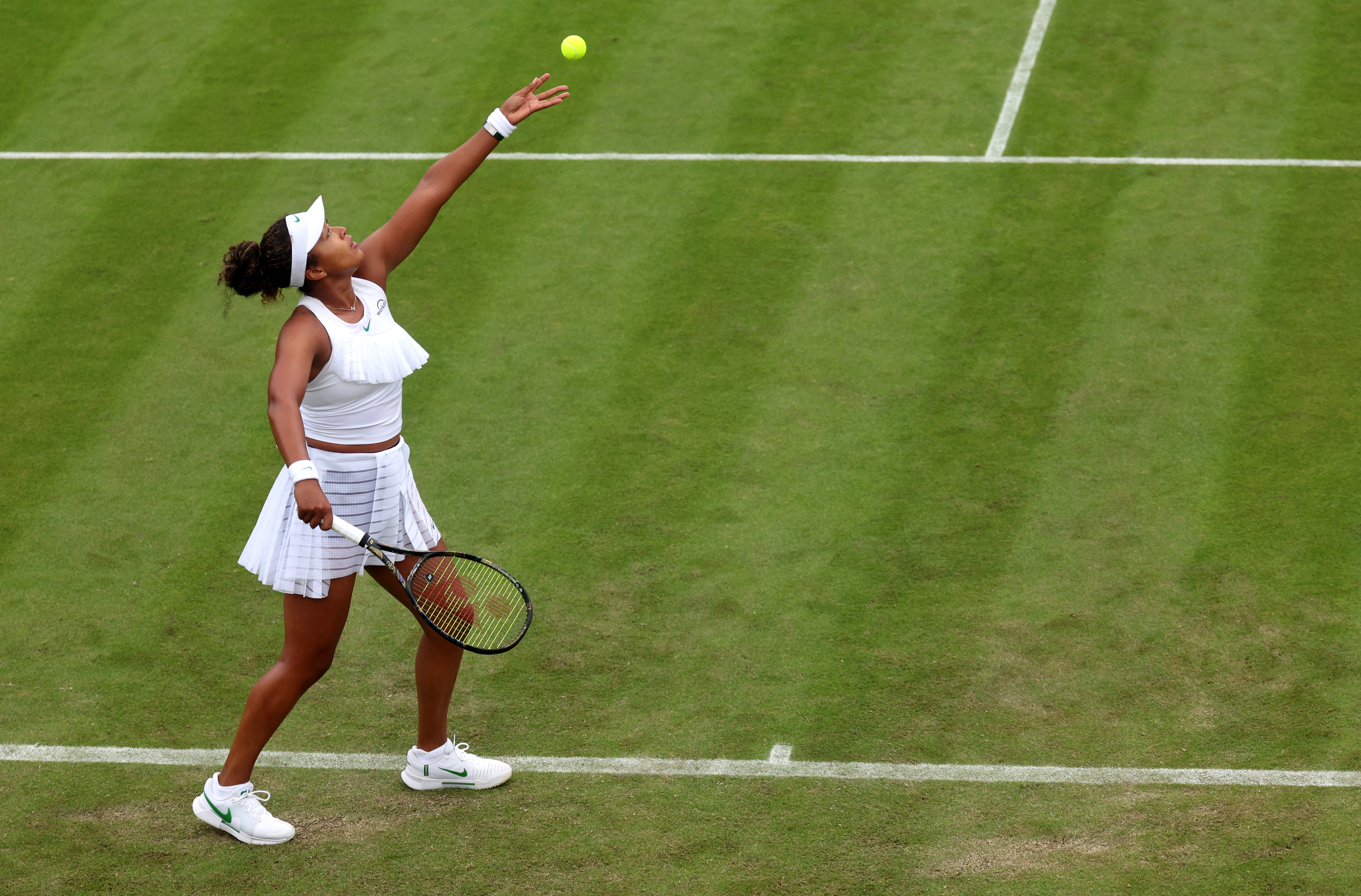 Naomi Osaka faces Wimbledon 2024