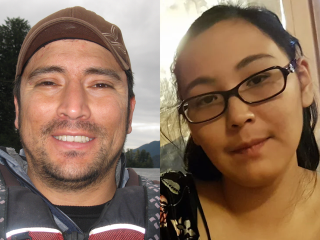 <p>Joseph Balderas, (left) and Florence Okpealuk (right) vanished from Nome, Alaska, four years apart </p>