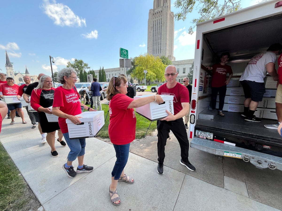 A measure to repeal a private school tuition funding law in Nebraska will make the November ballot