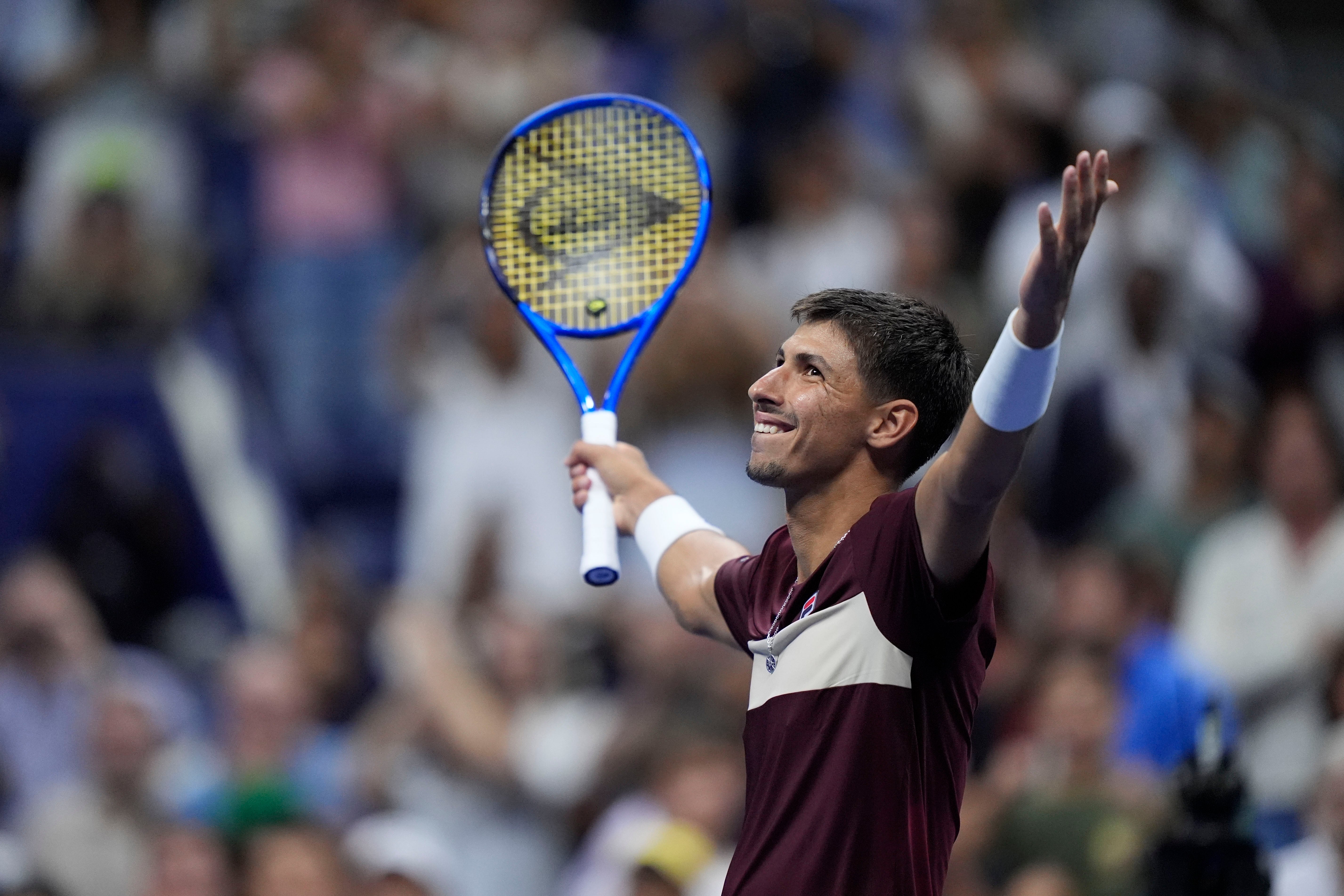 Alexei Popyrin enjoyed the best win of his career (Julia Nikhinson/AP)