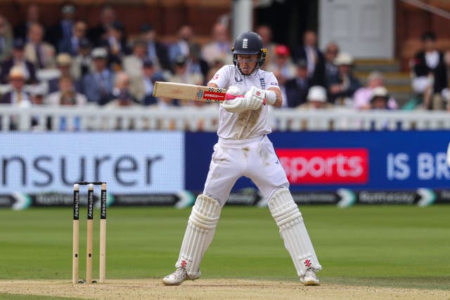 Ollie Pope’s bid to meet Sri Lanka’s short-ball tactic head-on backfired (Ben Whitley/PA)