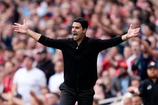 Arsenal boss Mikel Arteta bemoans ‘inconsistency’ after Declan Rice’s controversial red card