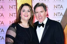 Rob Brydon reunites with Ruth Jones ahead of Gavin & Stacey Christmas special