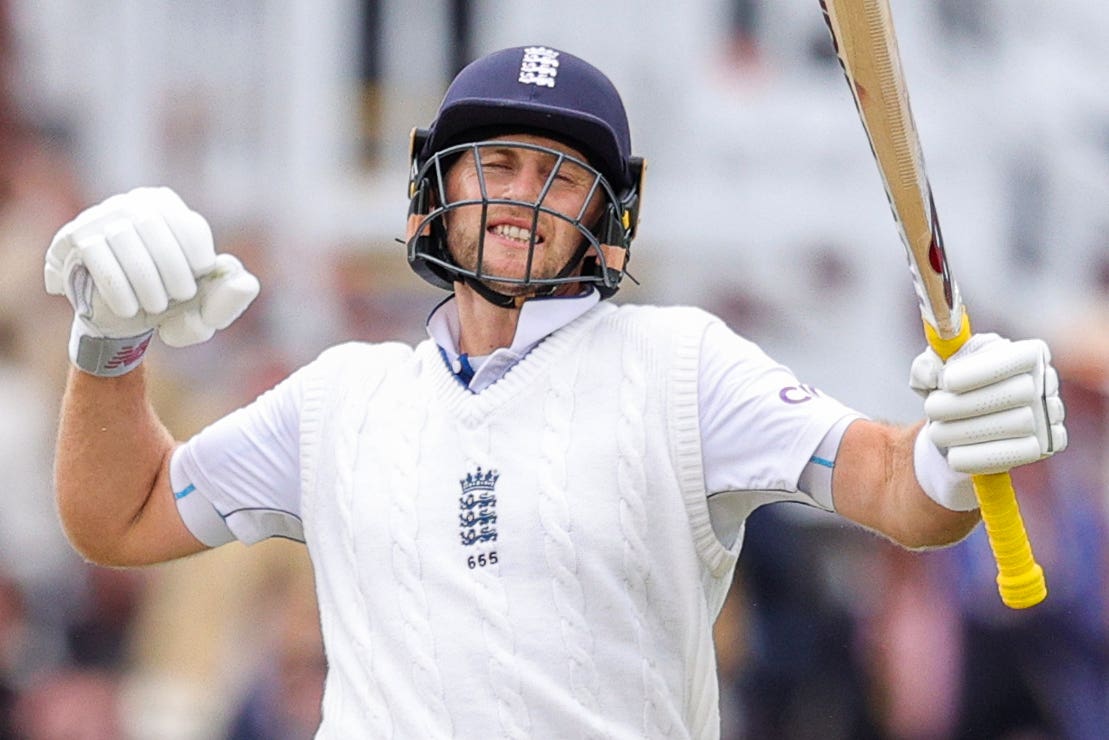 Joe Root is now out on his own with the most Test centuries by an England batter (Ben Whitley/PA)