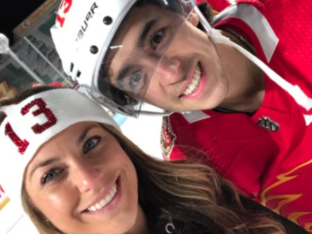 Meredith Gaudreau posted a heartfelt tribute to her husband