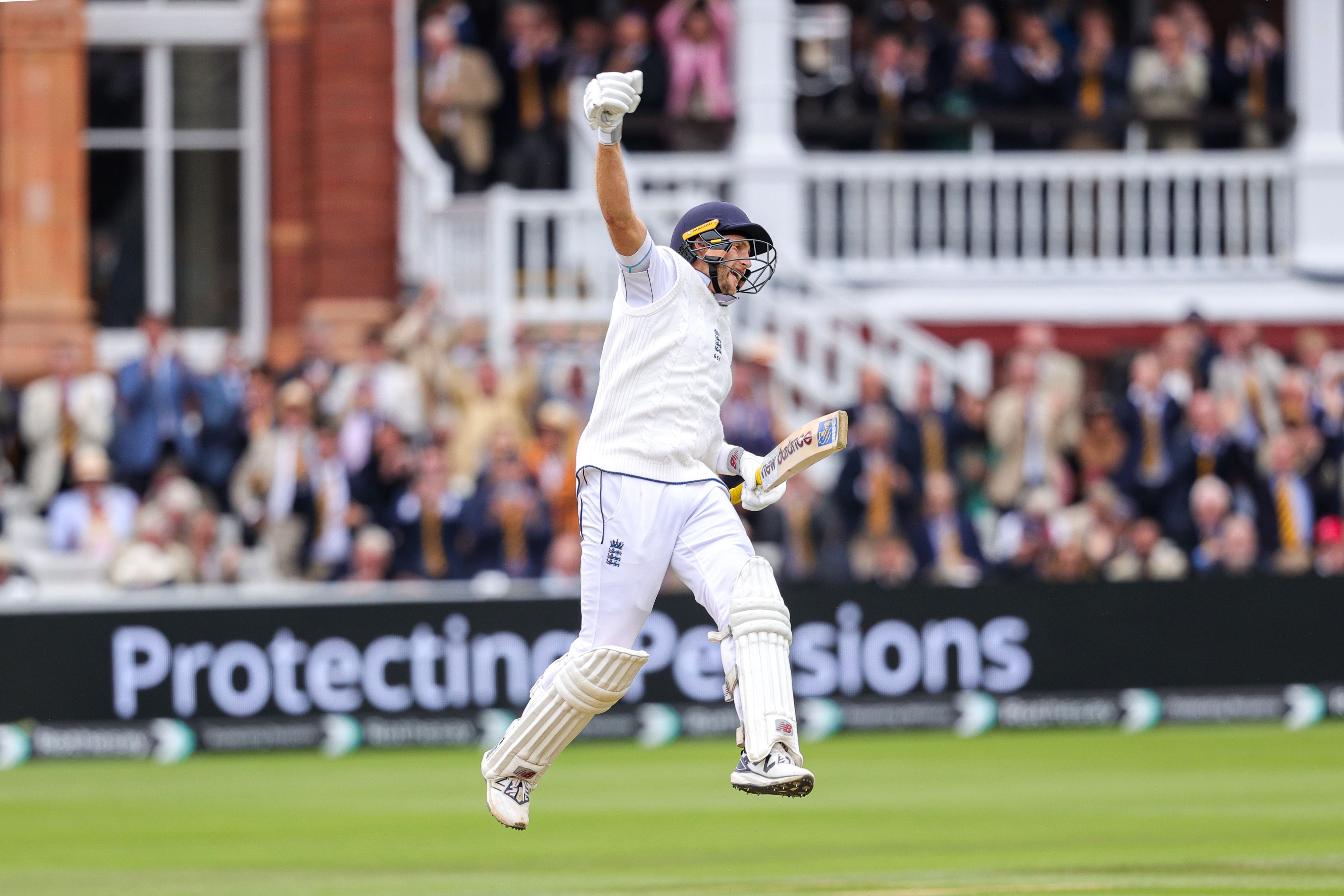 Joe Root made history at Lord’s on Saturday (Ben Whitley/PA)