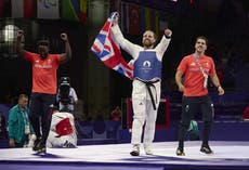 Paralympics hero Matt Bush praises coaches after securing historic taekwondo gold