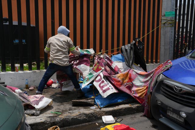 Mexico Migrant Camps