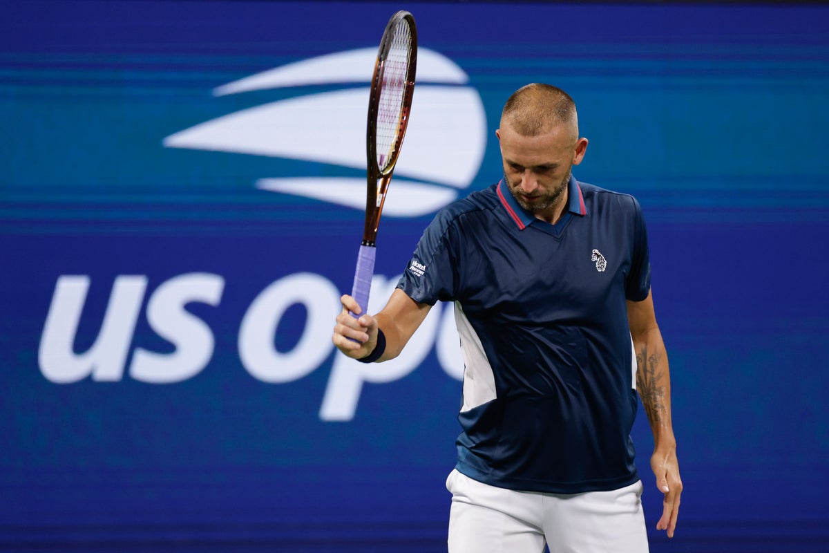 Dan Evans runs out of steam in defeat to Alex de Minaur