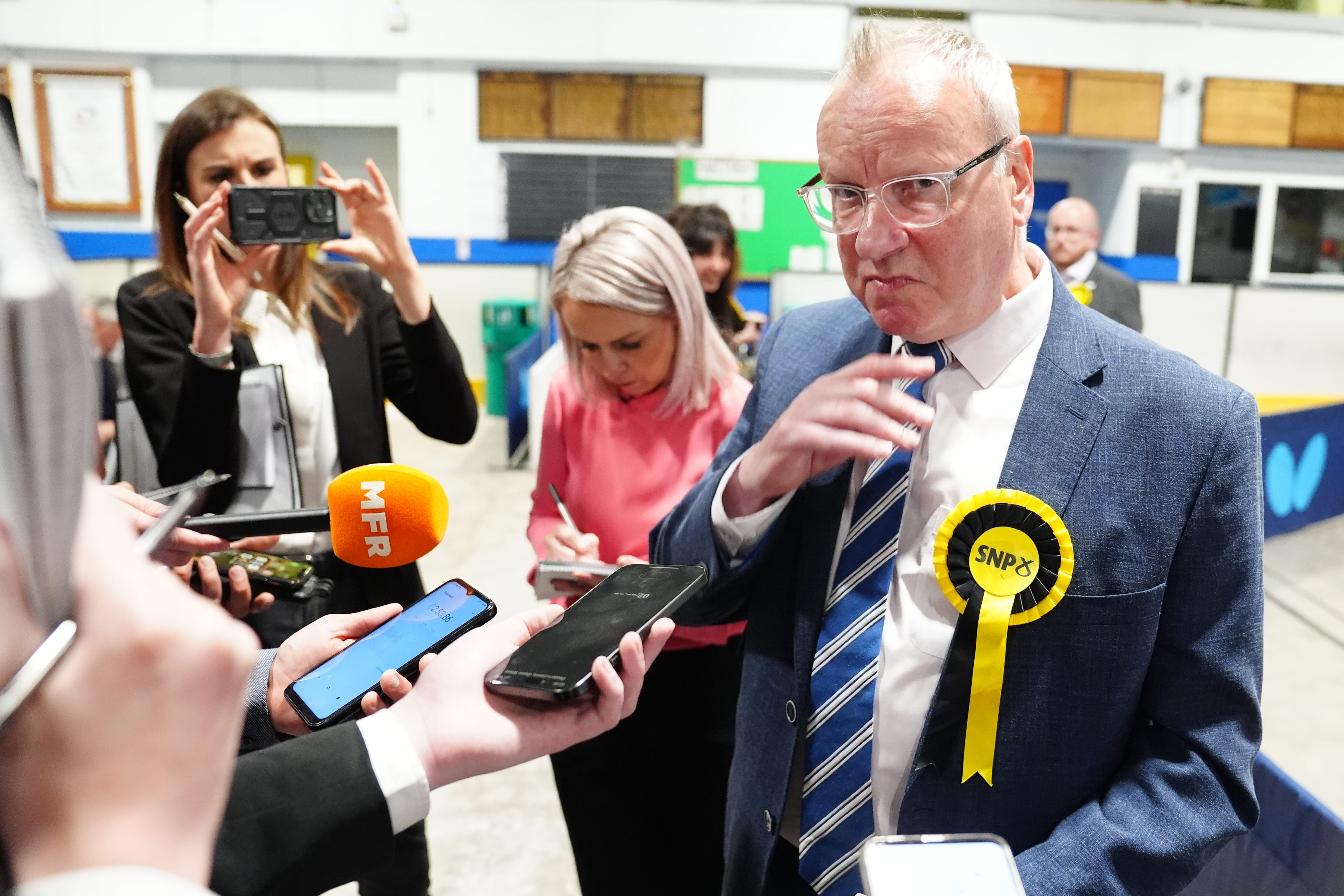 SNP MP Pete Wishart said the party failed to properly examine ‘where it went wrong’ in the 2014 independence referendum (Jane Barlow/PA)