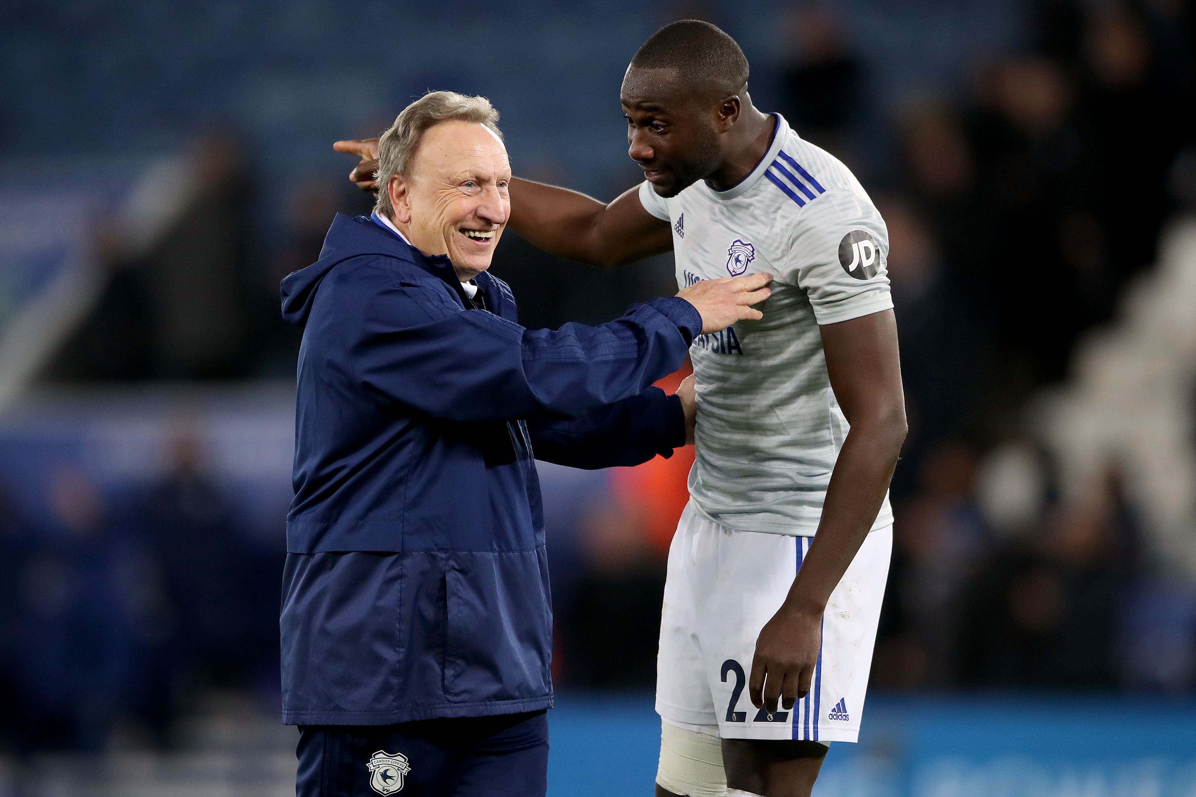 Neil Warnock, left, managed Sol Bamba at Cardiff and Leeds (Nick Potts/PA)