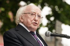 Higgins says his heart goes out to families of murdered Israeli hostages