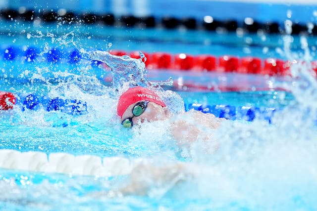 Great Britain’s Brock Whiston in action during the Women’s 200m Individual Medley, SM8 Final at the South Paris Arena on day four of the Paris 2024 Summer Paralympic Games. Picture date: Sunday September 1, 2024.