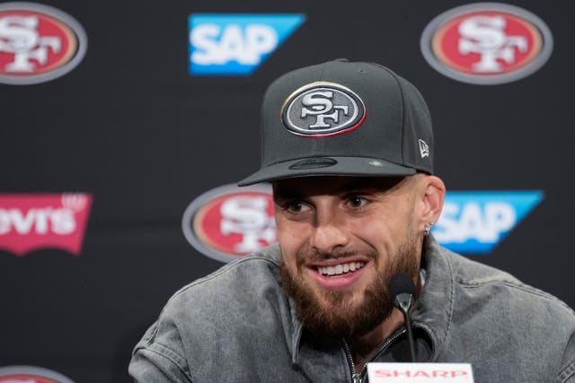 <p>49ers Ricky Pearsall was released from hospital on Sunday </p>