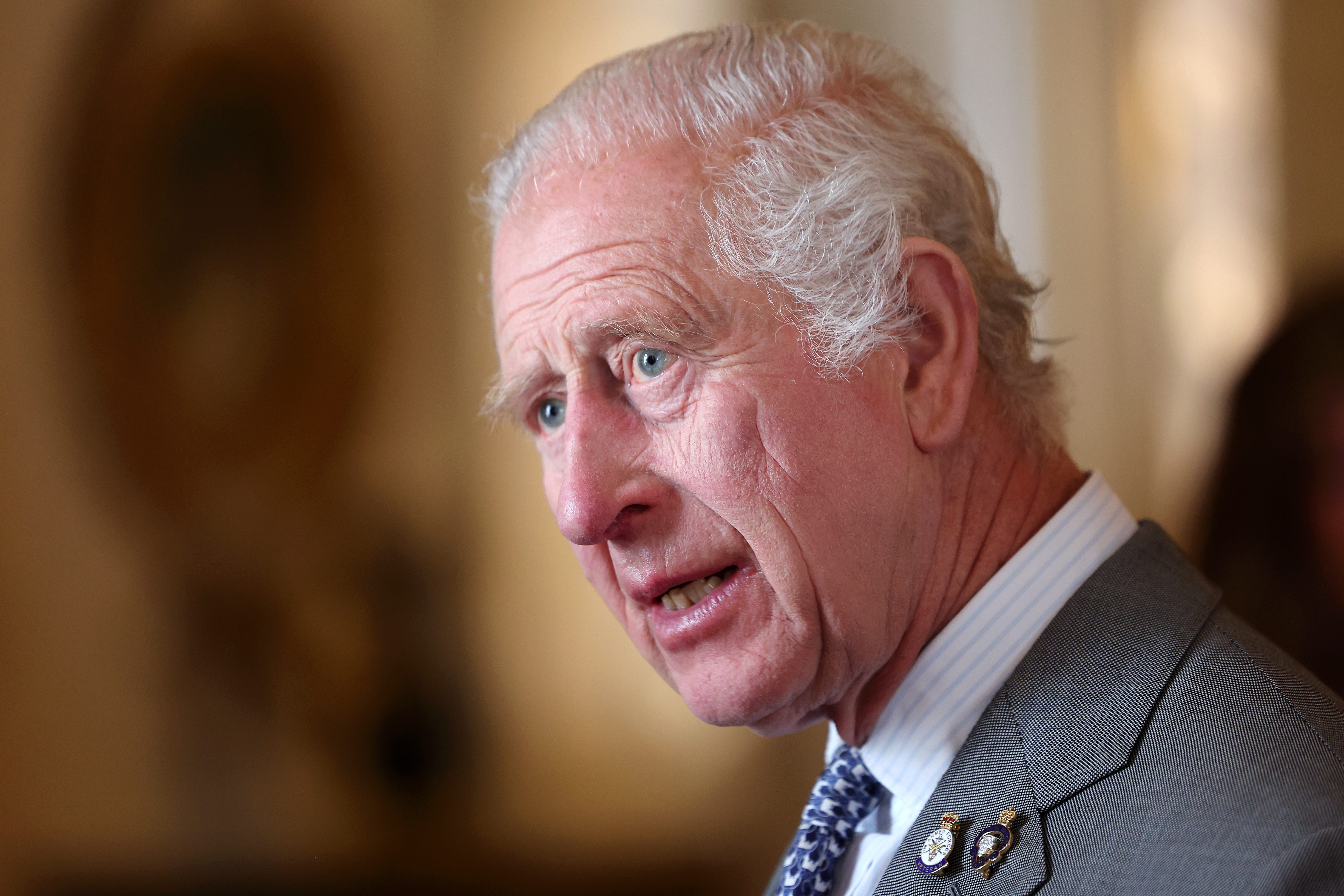 A unique yarn, developed from the fleeces of flocks of sheep kept at Dumfries House, is part of the collection made by the King’s Foundation and Yoox Net-a-Porter (Chris Jackson/PA)