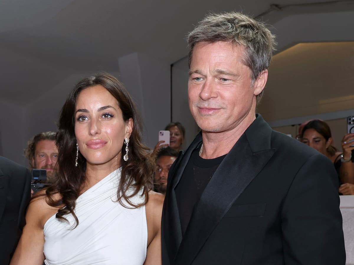 Brad Pitt goes public with new girlfriend at premiere of new movie Wolfs at Venice Film Festival