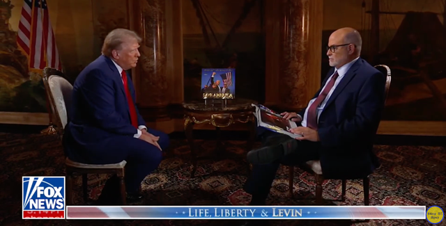 <p>Donald Trump made the comments while speaking to Fox News’ Mark Levin</p>