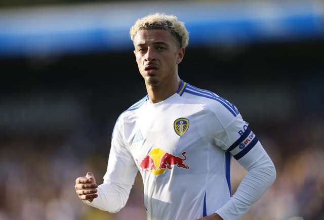 <p>Leeds captain Ethan Ampadu has </p>