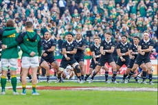 South Africa apologise for interrupting All Blacks’ Haka before Rugby Championship clash