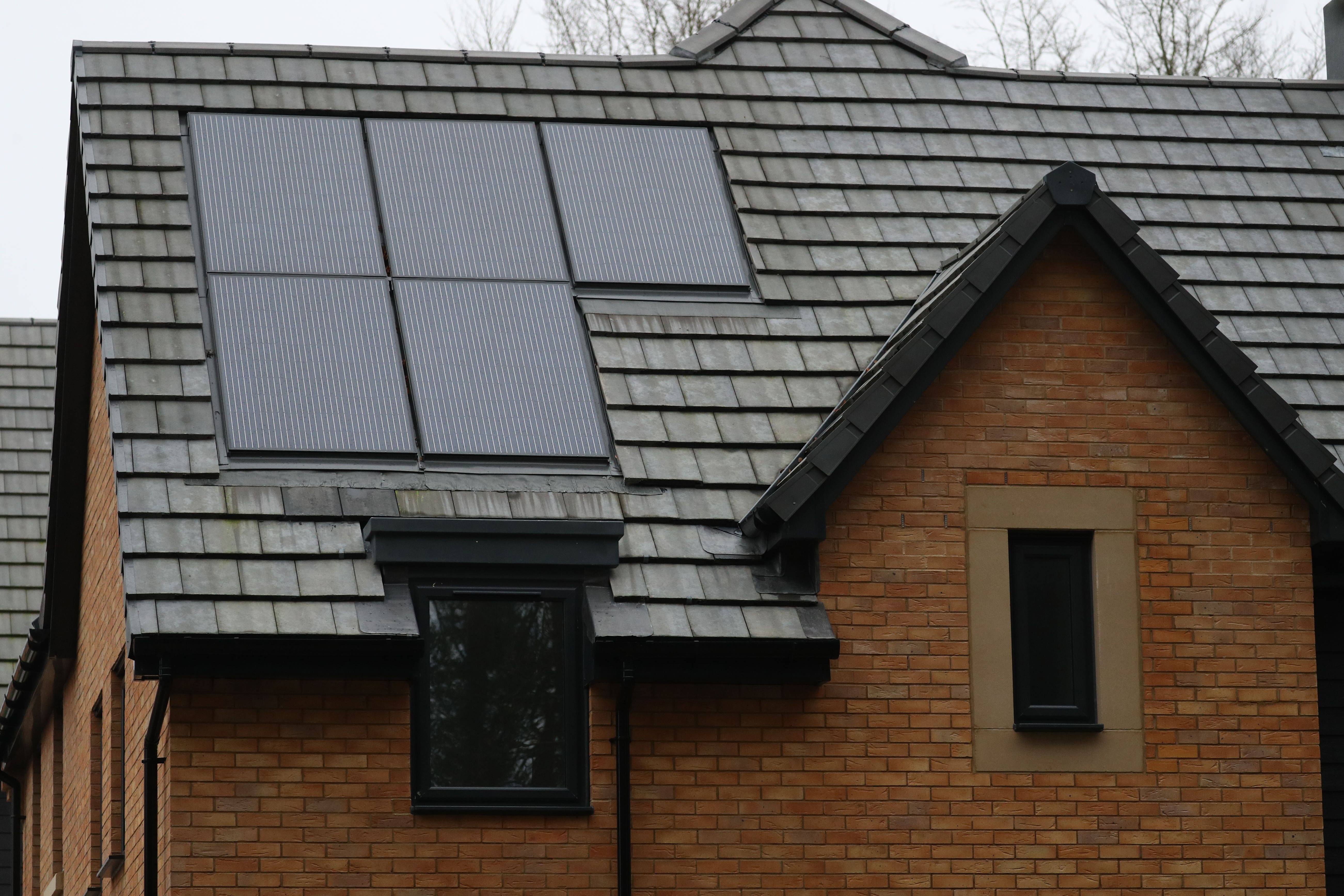 All new homes should have solar panels, a Green MP has argued (Andrew Matthews/PA)