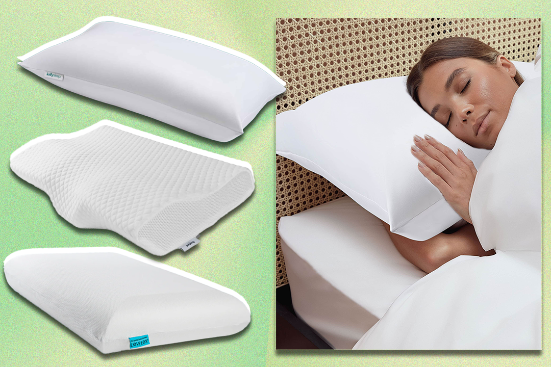 Sleeping on your side reduces snoring but we have also included pillows for back sleepers